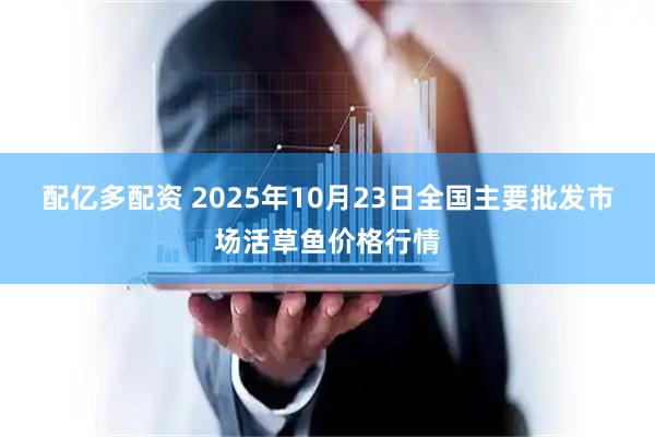 配亿多配资 2025年10月23日全国主要批发市场活草鱼价格行情